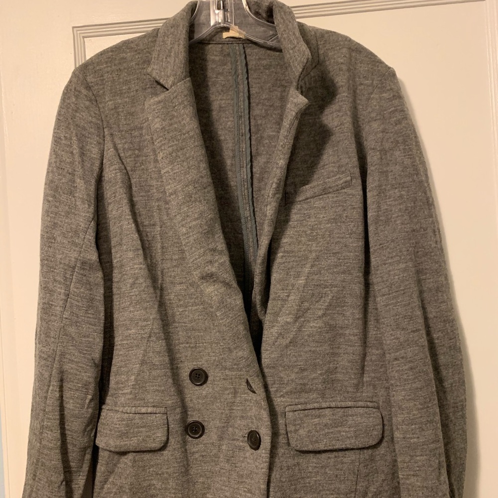 Wool grey blazer